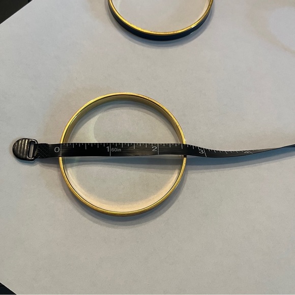 Monet vintage bangles in red navy and white (4) - Picture 10 of 10